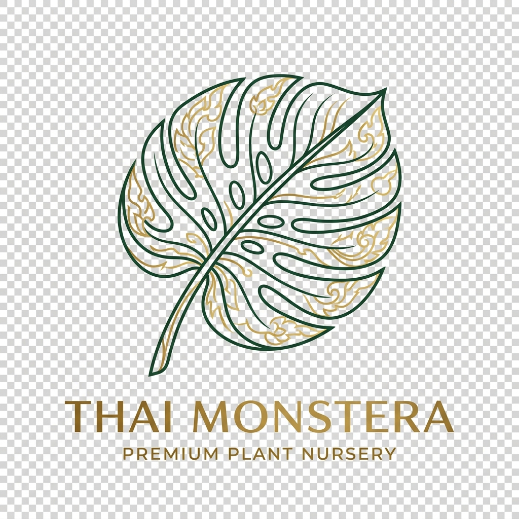 Thai Monstera Logo